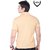 Zebu Fashionable Piqe Polo T-Shirt Beige