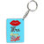 Sky Trends Mrs. Always Right With Sky Background Special Gifts For Bithday And Anniversary Wooden Keychain