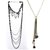 Jazz Jewellery Gold and Silver Plated Combo Necklace Set (JNK31)