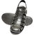 ROONY Mens Synthetic Leather Black Sandal