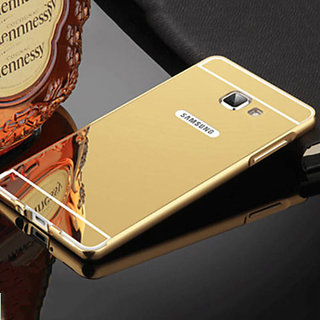 samsung galaxy a7 2016 mirror back cover golden