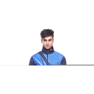 sport sun navy polyester tracksuit