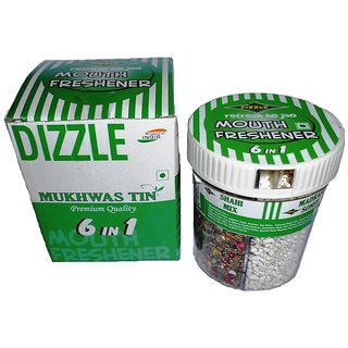                       Dizzle Mukhwas Tin 6 in 1 Table Top 250 gm (1)                                              
