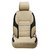 Tata Zest Beige  Leatherite Car Seat Cover