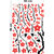 Walltola Red Flowers Wall Sticker (43X35 Inch)
