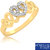 Certified 0.11ct Natural White Diamond Ring 14k Hallmarked Gold Ring LR-0297