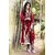 Leelavati Designer Red pakistani dress