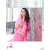 Thankar Pink Embroidered Net Anarkali Suit