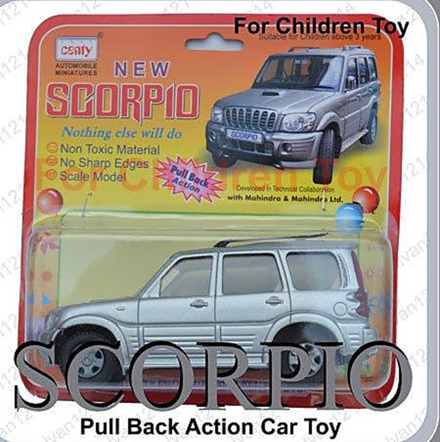 mahindra scorpio toy car online