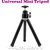 Gadget HerosTM Universal Mini 1/4 Tripod With 360 Rotating  Tilting Head Extendable Legs Black, For Digital Cameras,