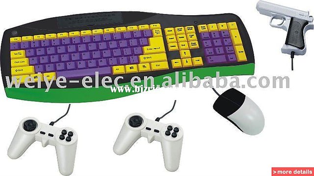 tv video game with keyboard price