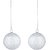Mirror White 925 Sterling Silver Hammered Circle Drops (MWSS1234)