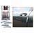 i-pop Simple Silver Car Door Scratch Guard Protector ipop - For Hyundai i20 Active