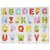 Tickles Wooden Alphabet Learning Block Puzzle for Nursery kids