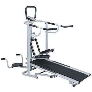 Buy KOBO Branded 4 In 1 Manual Treadmill Jogger Deluxe Model For