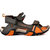 Sparx Men's Olive & Orange Velcro Floaters