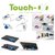 Touch U One Touch Silicone Stand Holder for Mobile Phones Samsung Sony Iphones