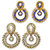 Ram Leela Earrings Designer Combo Of 2 Sets