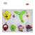 Little Grin Windup Sweet Cuddle Cot Cradle Musical Rattle 6 Pc Set For Infants Toddler New Born Gift Set Toy(Color May V