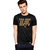 Sorry Justin Beiber Fan Royal Nesher black Cotton  printed T-Shirt