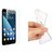 Tempered Glass And Transparent Back Cover for  SONY XPERIA M2 By mascot max
