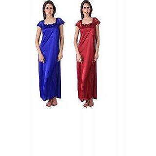 ladies gown blue colour