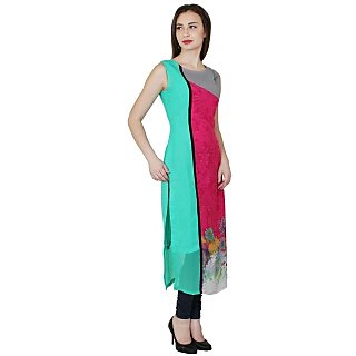 tri colour kurti online