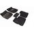 ROYAL Assorted Floor Mat 3D Type For Ford Ecosport (Black)