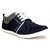 Clymb Men's Blue  Gray Lace-up Smart Casuals