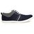 Clymb Men's Blue  Gray Lace-up Smart Casuals