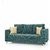 Comfort Couch Fully Upholstered Three-Seater Sofa - Premium Valencia Teal