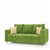 Comfort Couch Fully Upholstered Three-Seater Sofa - Premium Valencia Bright Green