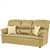 Comfort Couch Three-Seater Sofa with Biscuit Upholstery - Premium