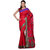 Maroon Chanderi Cotton Banarasi Saree