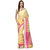 Fabroop Yellow Chanderi Self Design Saree With Blouse