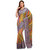 Fawn Faux Georgette Saree