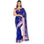Royal Blue Cotton Silk Pure Chanderi With Rich Work