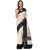 Beige Banarasi Summer Silk With Black Border