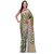 Green Banarasi Georgette Silk With Jaal Work