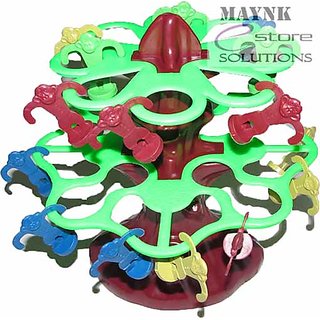 Ekta Jumping Monkeys Board Game Large Catapult Toy Kids Games Toys 4 Players