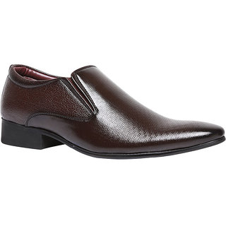 Bata MenS Barry Brown Formal Slip On Shoes