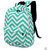 Aeoss Preppy Style Women Backpack Bags Double-Shoulder Sweet Stripe Canvas Travel Bag(A261green)
