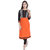 Beautiful  COTTON Printed Orange Kurti From the House of  Palakh