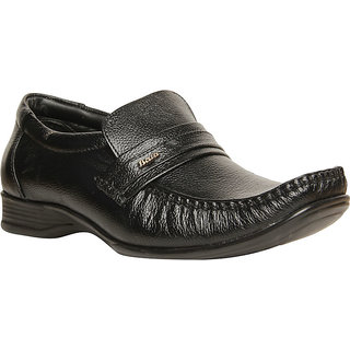 bata mocassino black shoes