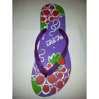 SLV SOFT SLV GRAPES LADIES FLIP FLOP
