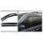 Hi Art - Car Rain Wind Door Visor for Mahindra KUV-100 - Set of 4