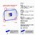 RK Super Lock  Seal Polypropylene Rectangular Containers, Set of 4, Transparent