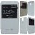 White S View Leather Flip Cover for Samsung Galaxy S5 G900