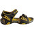 Elligator Stylish 1212 Dark Grey  Yellow  Floaters For Men