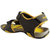 Elligator Stylish 1212 Dark Grey  Yellow  Floaters For Men